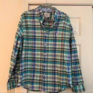 American Eagle mens large,  classic fit, button down long sleeve shirt NWT